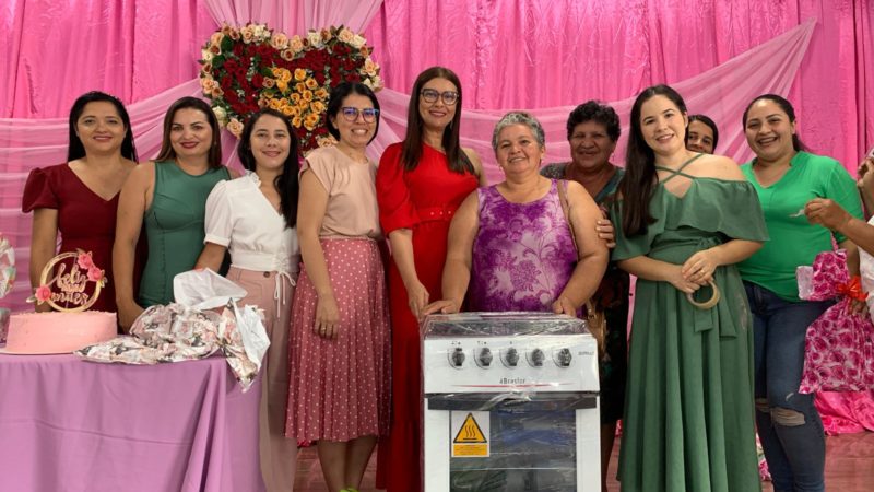 A PREFEITURA MUNICIPAL ATRAVÉS DA SECRETARIA DE ASSISTÊNCIA SOCIAL PROMOVEU EVENTO EM COMEMORAÇÃO AO DIA DAS MÃES